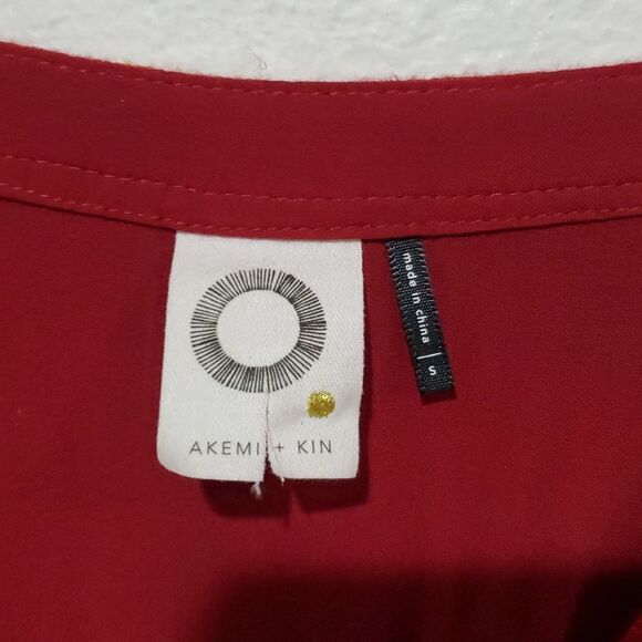 Anthropologie Akemi + Kin Plaid Tunic Top or Mini Dress Size S - Picture 4 of 14